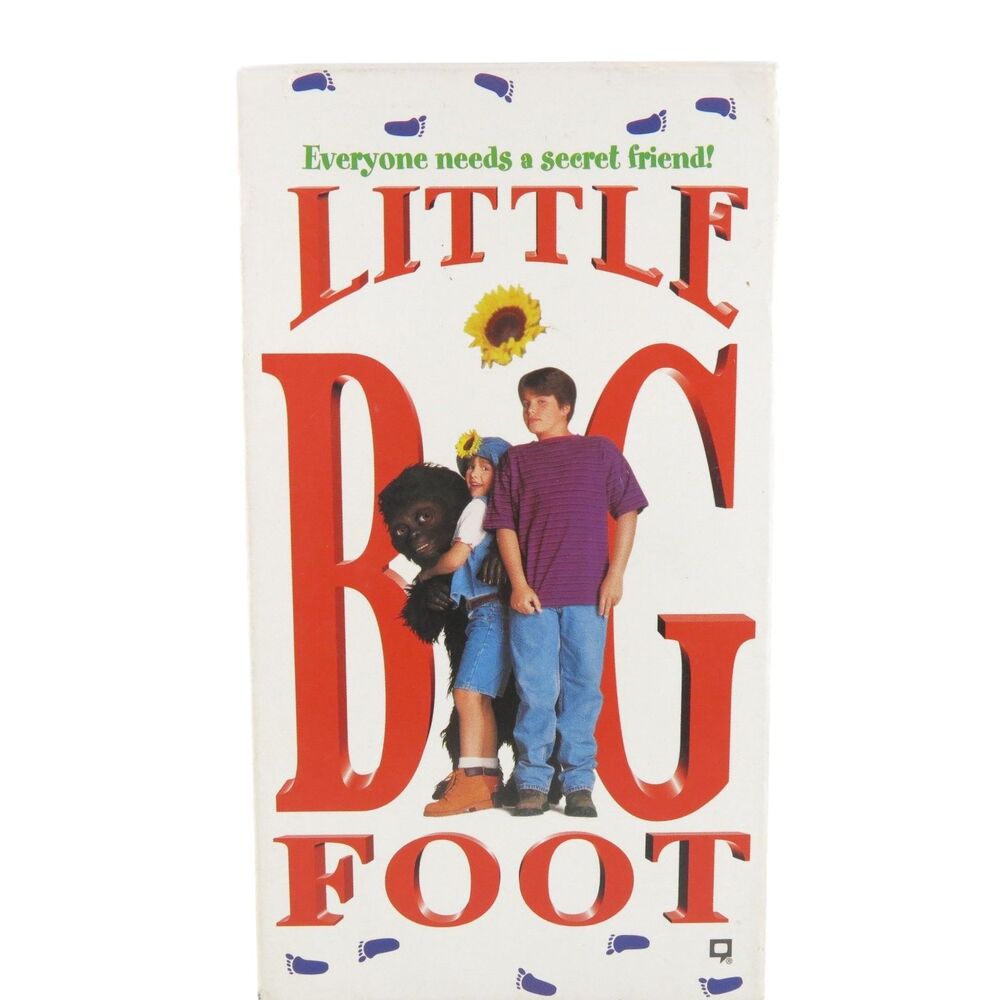 Little Big Foot VHS TAPE Vintage 1997 Family Comedy